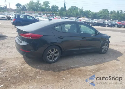 2018 Hyundai Elantra Sel z USA, uszkodzony, nr VIN 5NPD84LF4JH374746